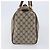 Borsa a mano GUCCI GG Supreme PVC Beige Gold - vista 4