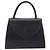 Autre Marque Borsa a mano Saint Laurent in pelle nera e oro - vista 13