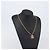 Timeless Collana CHANEL metallo Gold CC - vista 17