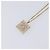 Collar CHANEL metal Gold CC - vista 3