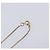 Collar CHANEL metal Gold CC - vista 7