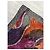 Oscar de la Renta Foulard in seta stampato multicolore - vista 7
