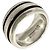 Autre Marque Anello doppio scanalato Tiffany Vintage