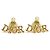 Christian Dior Tribal Design Stecker-Ohrringe