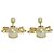 Christian Dior Tribal Design Stecker-Ohrringe - Ansicht 3