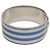 Bracelete Gucci com riscas esmaltadas - vista 4