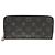 Cartera larga bi-fold Louis Vuitton Monogram Eclipse