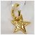 Orecchini a cerchio Chanel Gold - vista 10