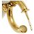 Orecchini a cerchio Chanel Gold - vista 12