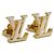 Pendientes de botón Louis Vuitton Gold - vista 2