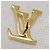 Pendientes de botón Louis Vuitton Gold - vista 8
