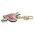 Portachiavi Gucci Pink GG Supreme - vista 3