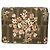 Zucca Portafoglio tri-fold Fendi in tessuto marrone