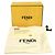 Zucca Portafoglio tri-fold Fendi in tessuto marrone - vista 18