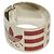 Brazalete de metal rojo Gucci - vista 2