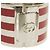 Brazalete de metal rojo Gucci - vista 6