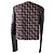 Chanel Tweed-Jacke mit Pailletten in Schwarz und Rot - Ansicht 13