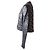 Chanel Tweed-Jacke mit Pailletten in Schwarz und Rot - Ansicht 4