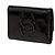 Chanel Black CC Patent Camellia Schlüsselanhänger - Ansicht 2