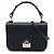 Bolsa Satchel Prada Black Saffiano Lux Arcade