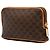 16 Céline Necessaire Celine Brown Macadam Coated Canvas - vista 2
