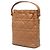 Borsa secchiello Dior Caro Small in pelle di agnello Macrocannage marrone - vista 2