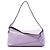 LOEWE Puzzle Hobo em pele de vitelo roxa