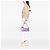 LOEWE Puzzle Hobo em pele de vitelo roxa - vista 6