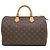 Louis Vuitton Brown Monogram Speedy 35