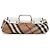 Bolsa Burberry Brown Supernova Check Canvas