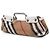 Bolsa Burberry Brown Supernova Check Canvas - vista 2