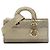 Dior Beige Medium Embroidered Lace 3D Macrame Lady D Joy