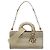 Dior Beige Medium Embroidered Lace 3D Macrame Lady D Joy - view 6