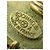 Orecchini a clip rotondi Chanel Gold Gold Plated Resin CC Chain - vista 4