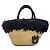 Miu Miu Beige Raffia Basket Tote