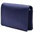 Borsa crossbody in raso blu con cristalli Miu Miu - vista 2