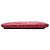 Clutch Chanel Red Small Quilted Lambskin O Case - vista 3