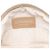 Pouch da polso rotondo in nylon Chanel Beige New Travel Line - vista 5