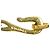 Pulsera de cadena Chanel con dije de esfera chapada en oro Gold - vista 6