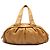 Borsa Bowler Le Marais Chanel in vitello metallizzato matelassé Gold Small