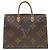 Louis Vuitton Brown Monogram Reverse Giant OnTheGo GM