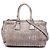 Bolsa Satchel Prada Beige Nappa Gaufre Double Zip