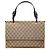 Gucci beige GG Canvas Klapphandtasche