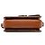 Céline Celine Brown Classique Triomphe Coated Canvas and Calfskin Triomphe Crossbody - vista 3
