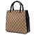 Bamboo Borsa Gucci con manico in bambù in tela GG beige e pelle di vitello - vista 2