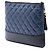 Chanel Blue Medium Aged Calfskin Gabrielle O Case Clutch - vista 2