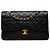 Chanel Black Medium Classic Lambskin Double Flap