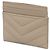Autre Marque Tarjetero Saint Laurent Beige Grain de Poudre Cassandre Matelasse - vista 2