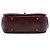 Chanel Red Small Quilted Calfskin CC Enchained Accordion Flap - vista 3