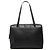 Bolsa de ombro Chanel em couro de bezerro preto